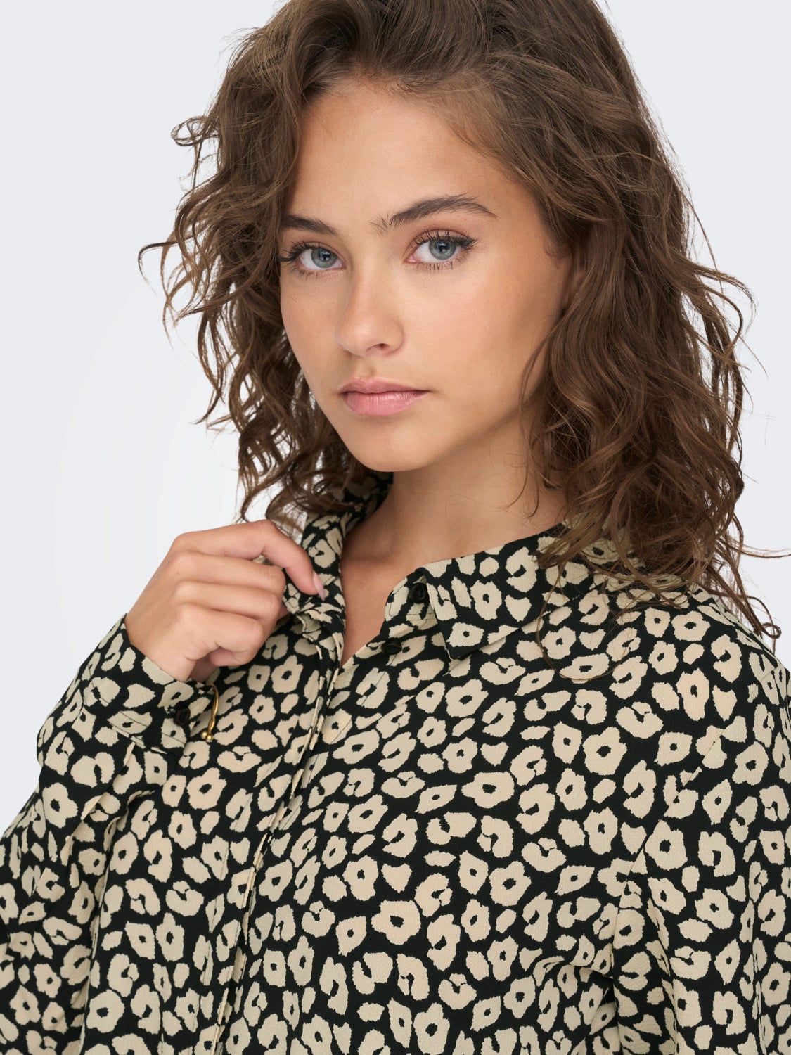 Mini dress with print