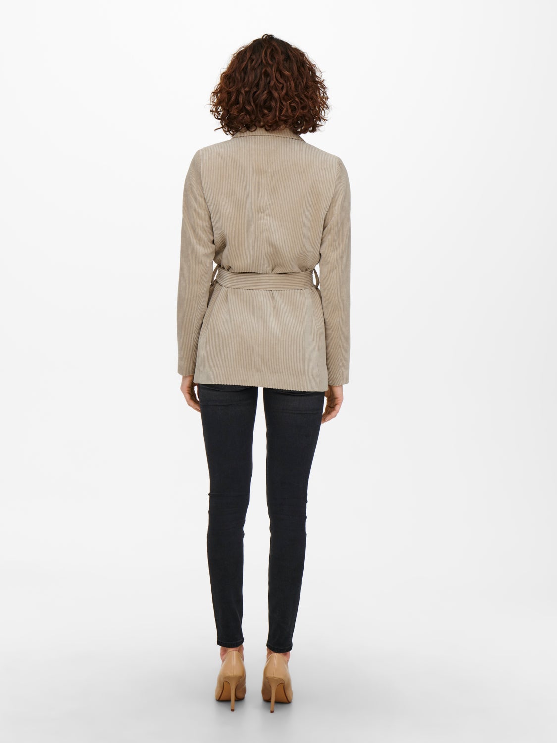 Belted corduroy Blazer