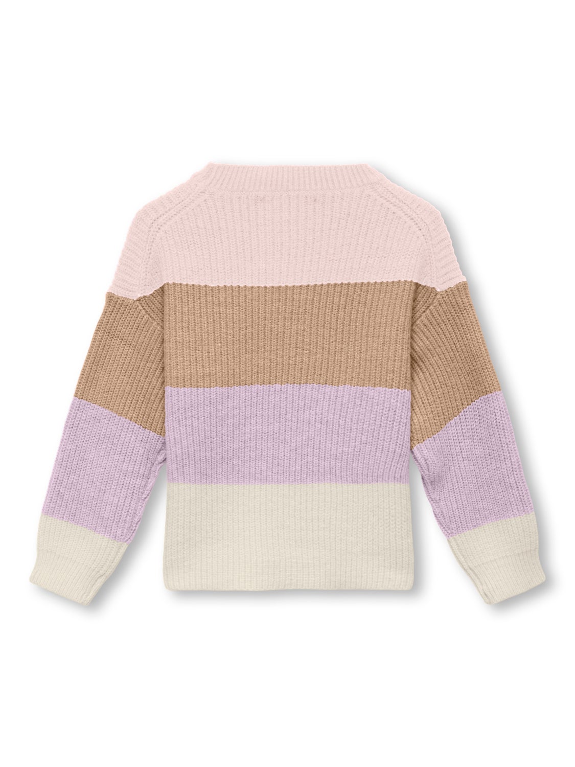 Mini rib knitted pullover