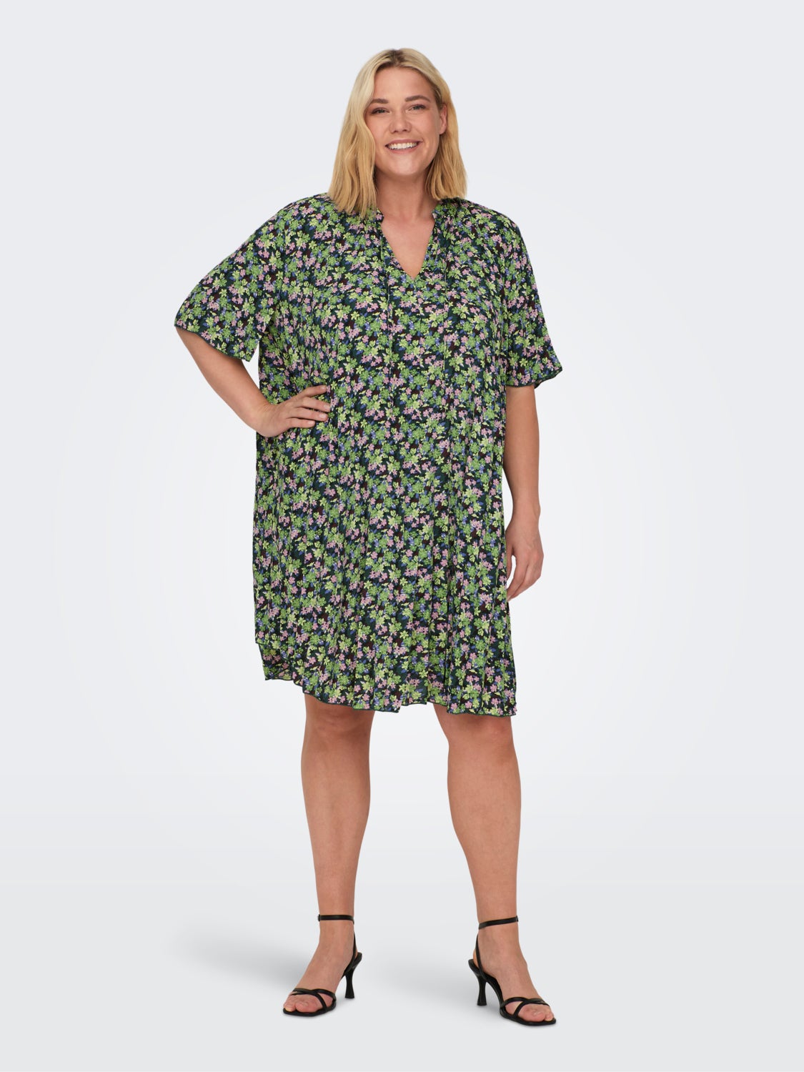 Curvy loose fitted dress