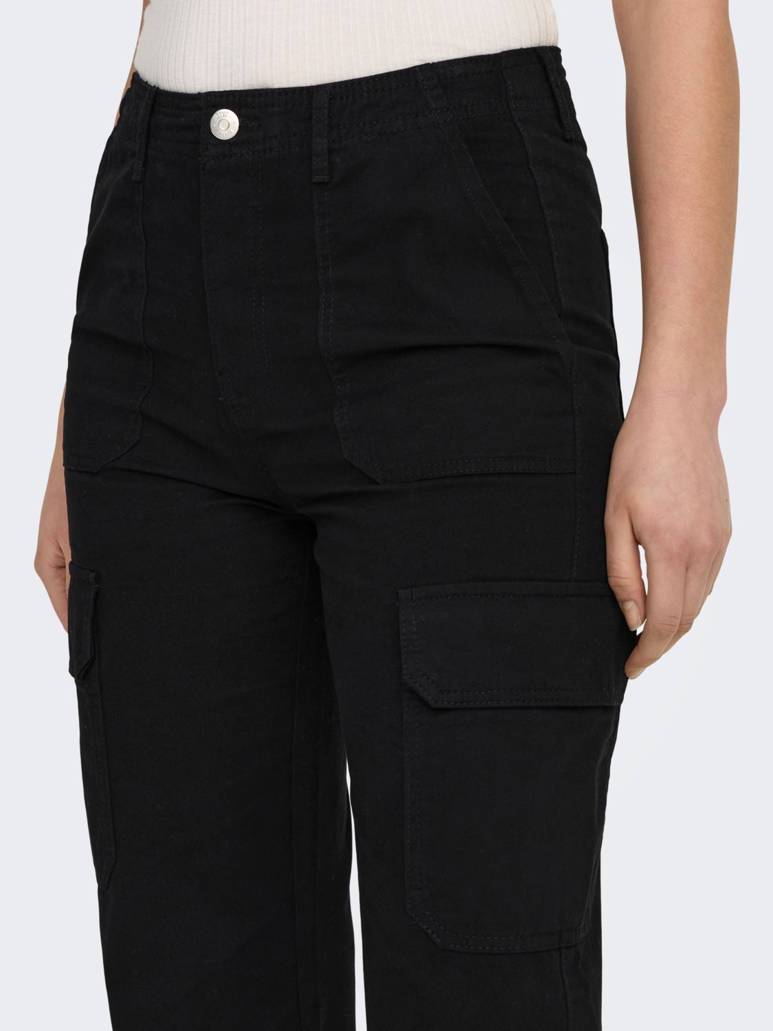 JDYABBY HW WIDE CARGO PANTS WVN