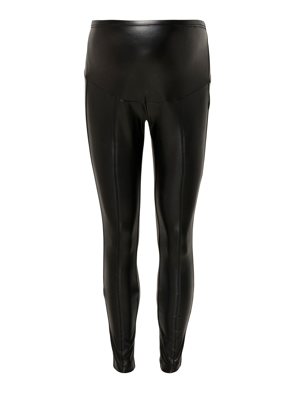 Mama leather look Leggings