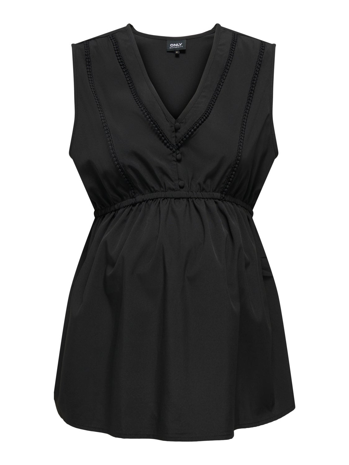 Mama mini v-neck top