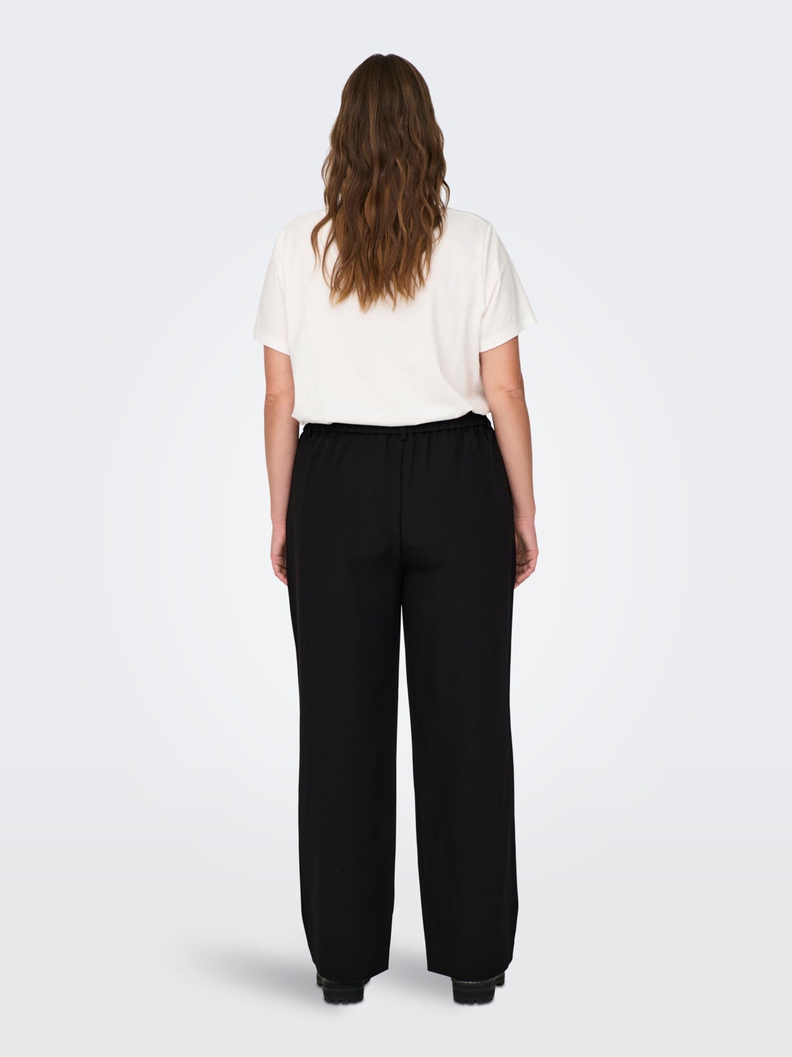 Curvy straight fit pants