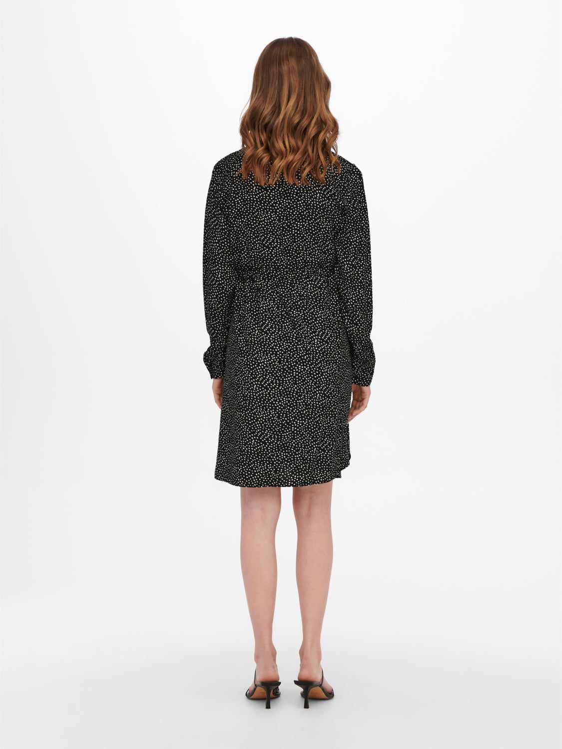 Mama long sleeved V-neck Dress