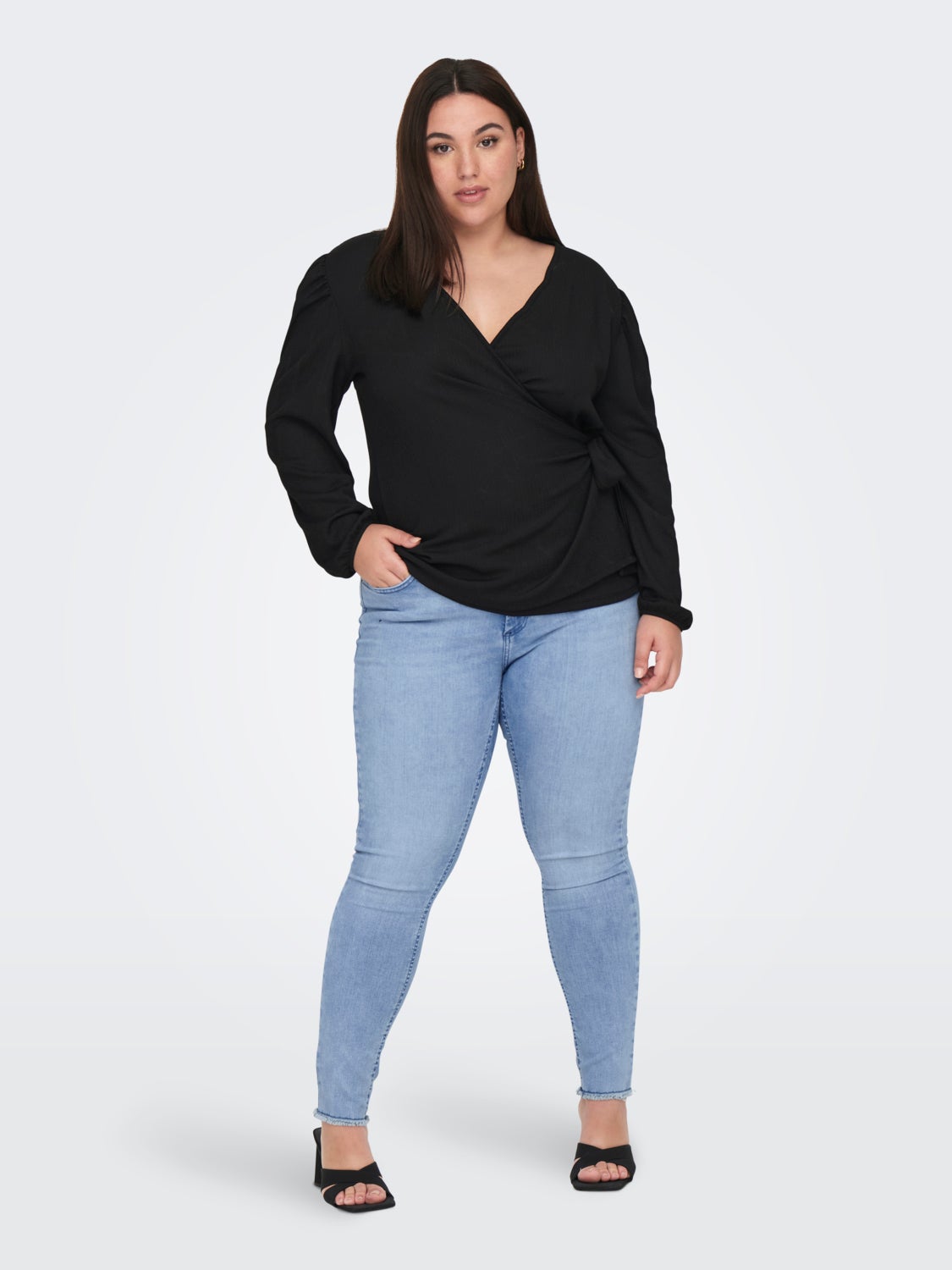 Curvy Wrap Top