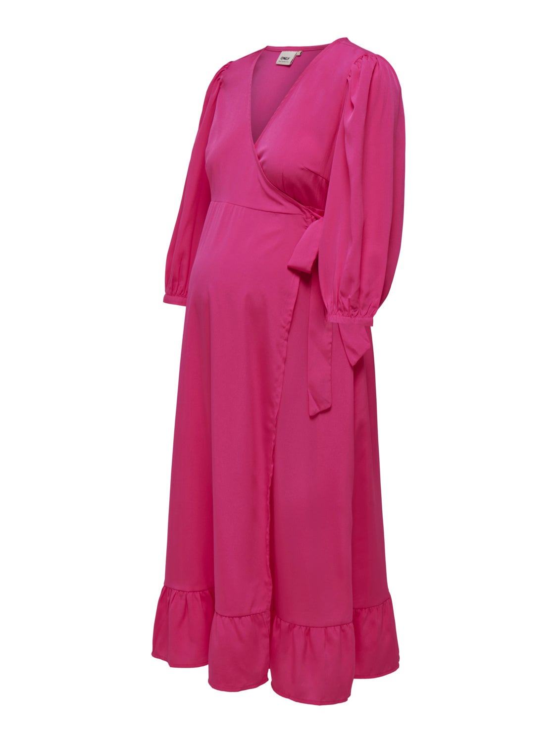 Mama midi wrap dress