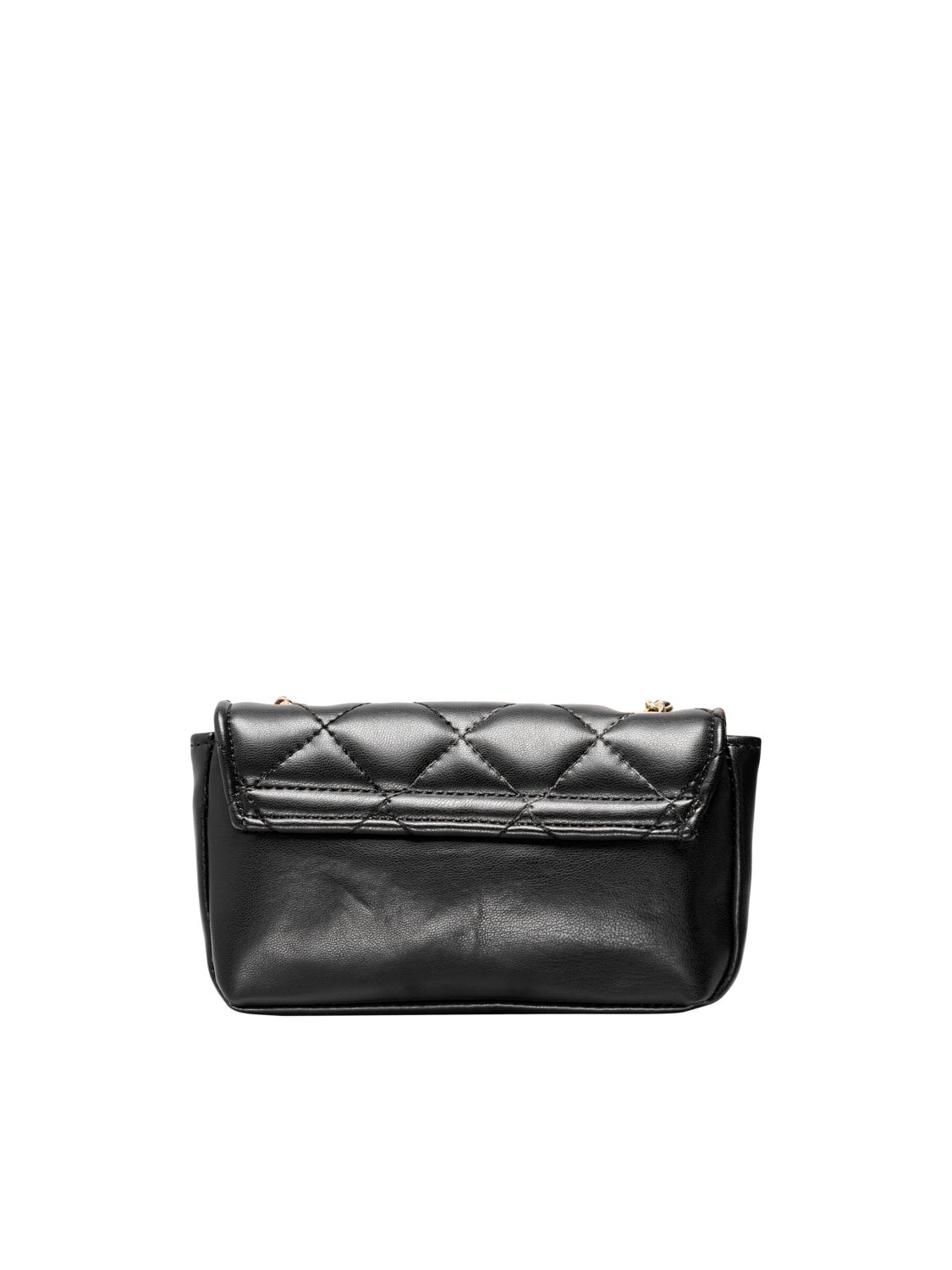 Quilted leather look bag