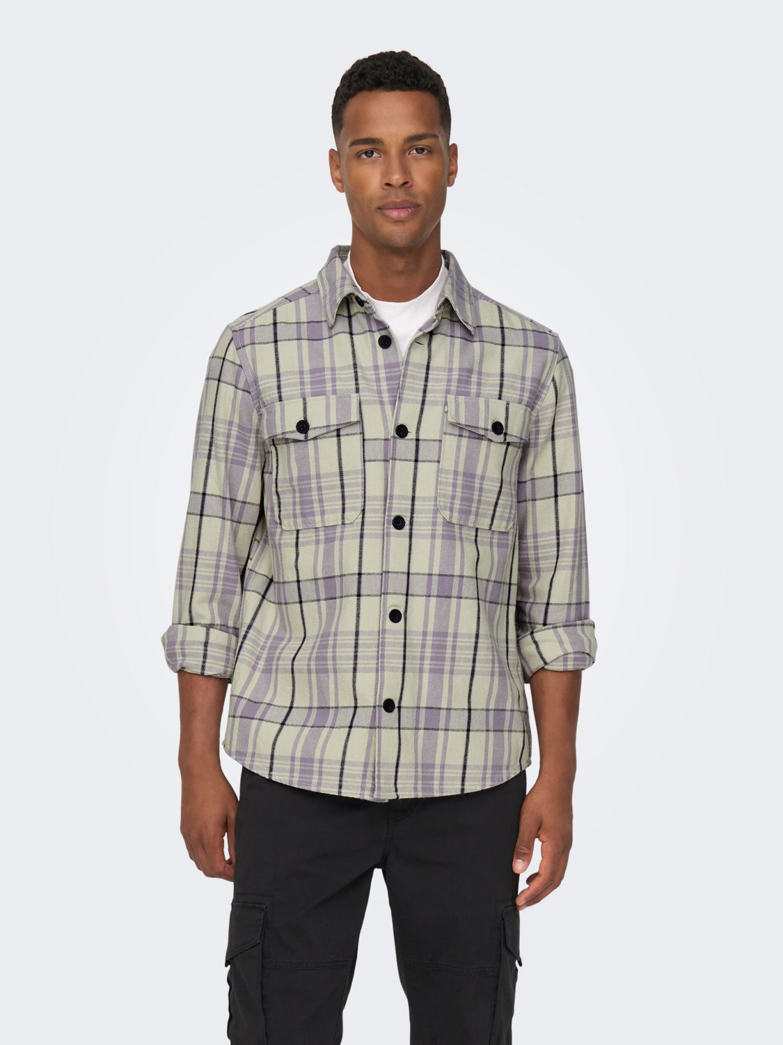 Loose Fit Checked shirt