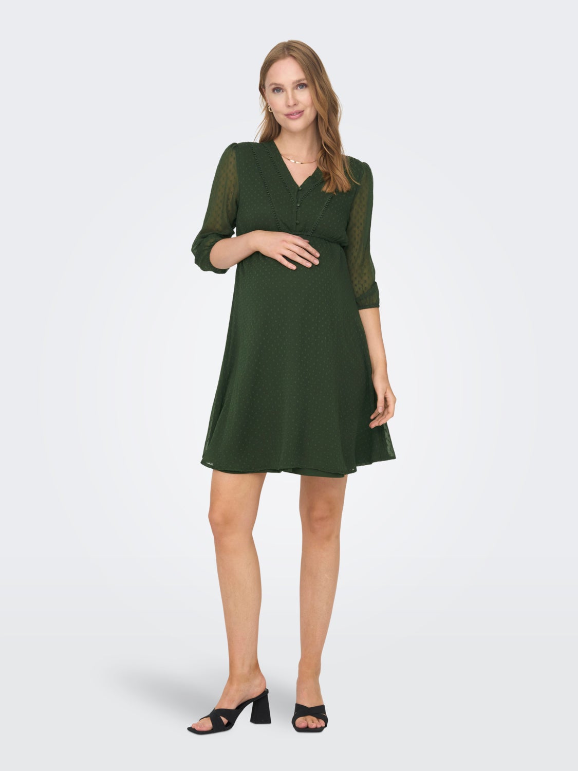 Mama 3/4 sleeved Dress