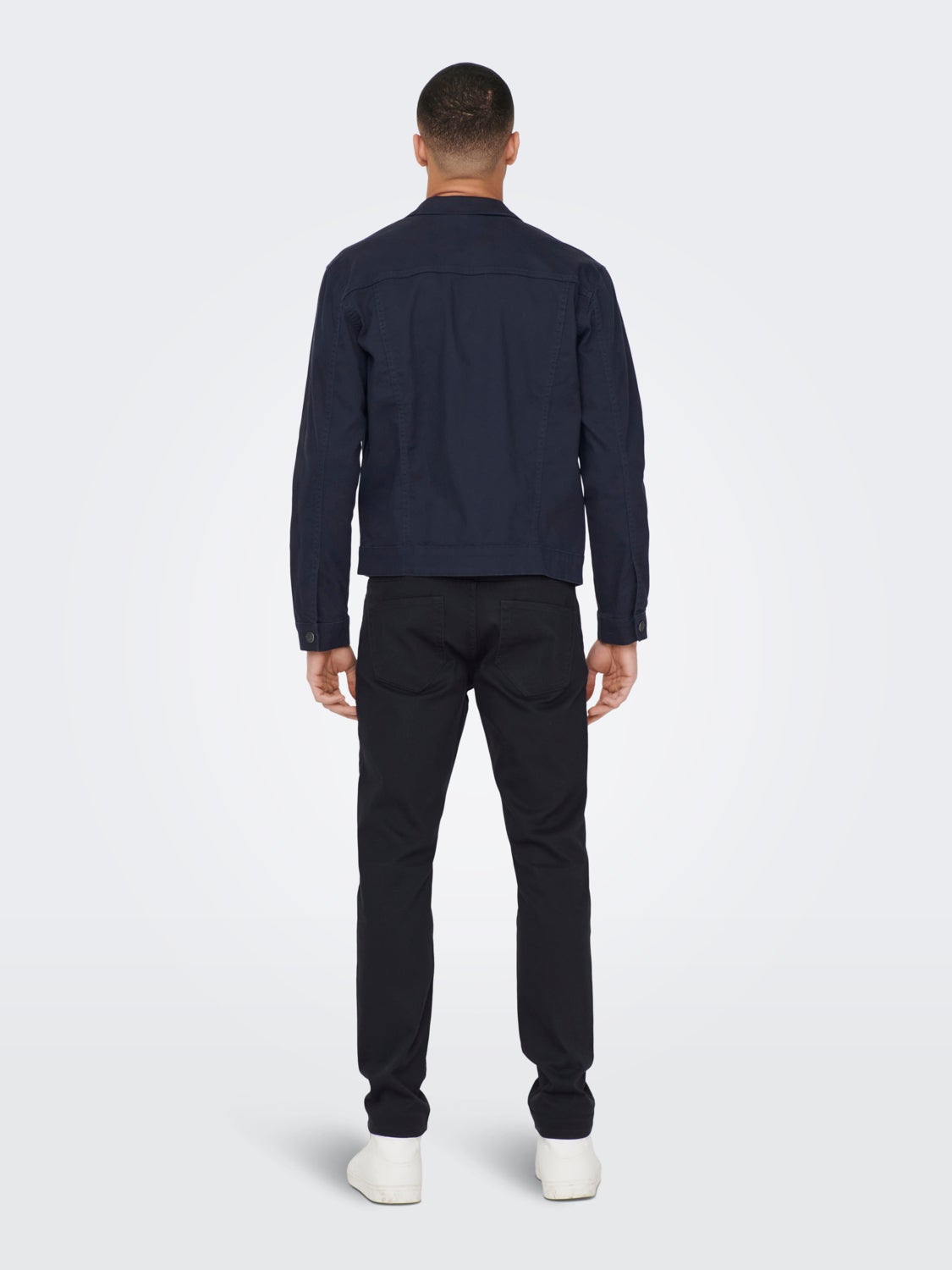 Solid Colored Canvas Jacket