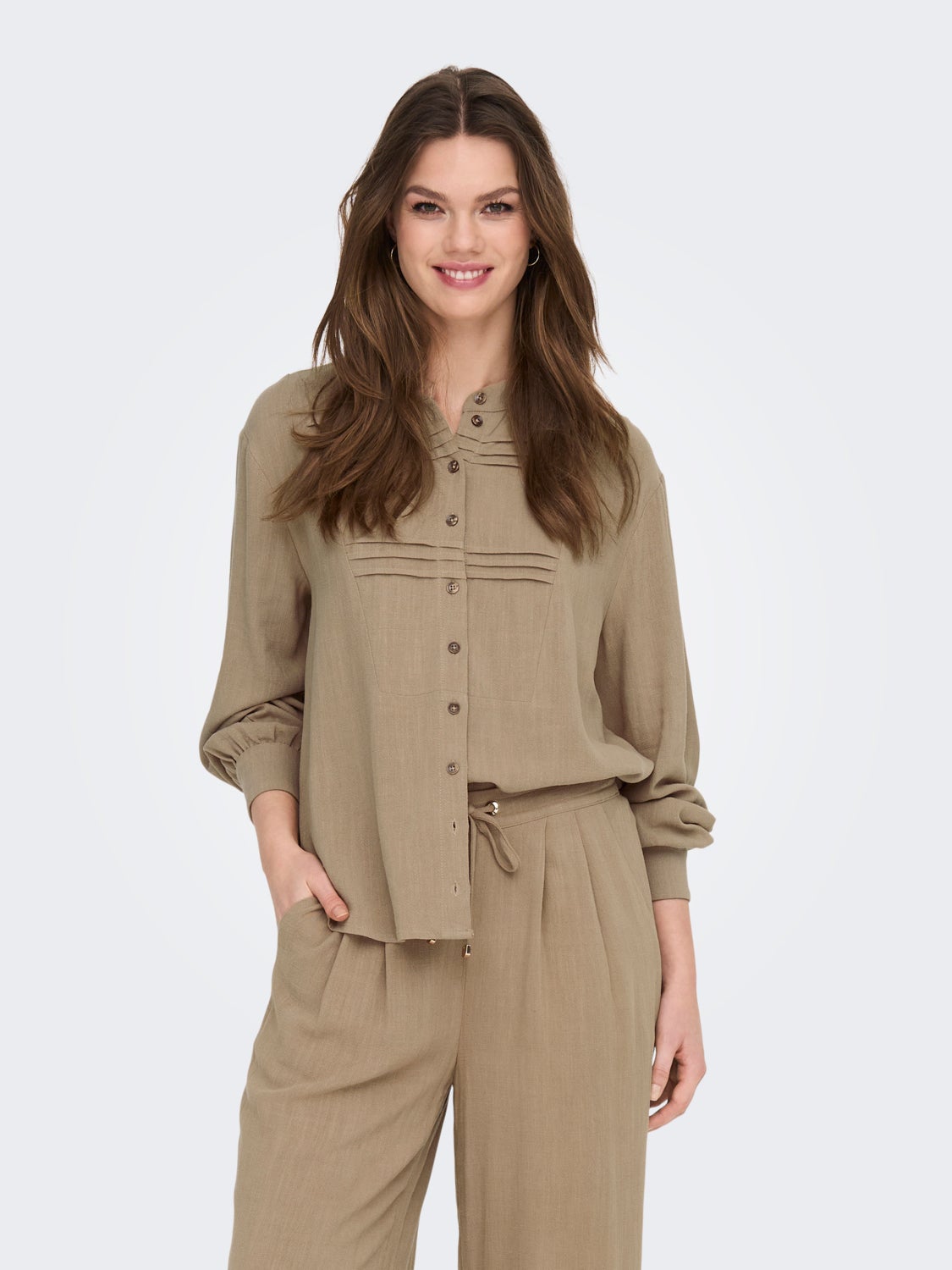 Regular Fit Linen Shirt