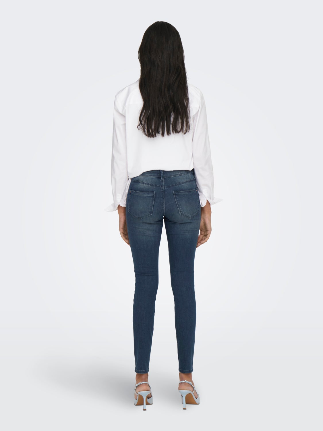 ONLWauw life mid Skinny fit jeans