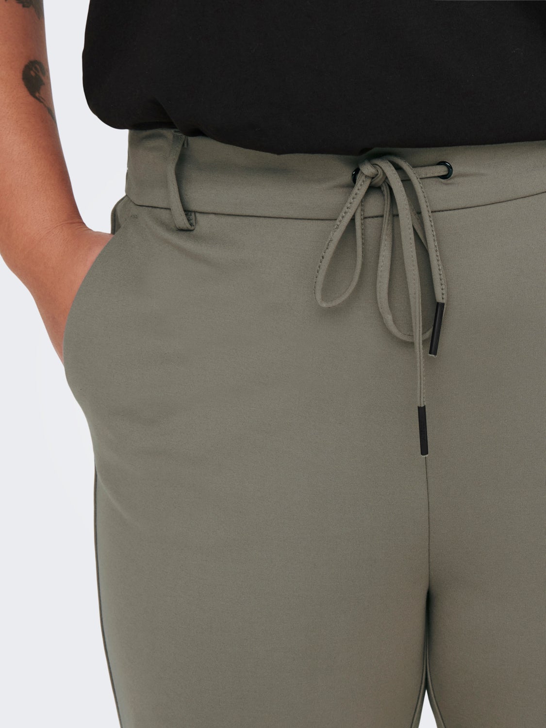 Curvy draw string pants