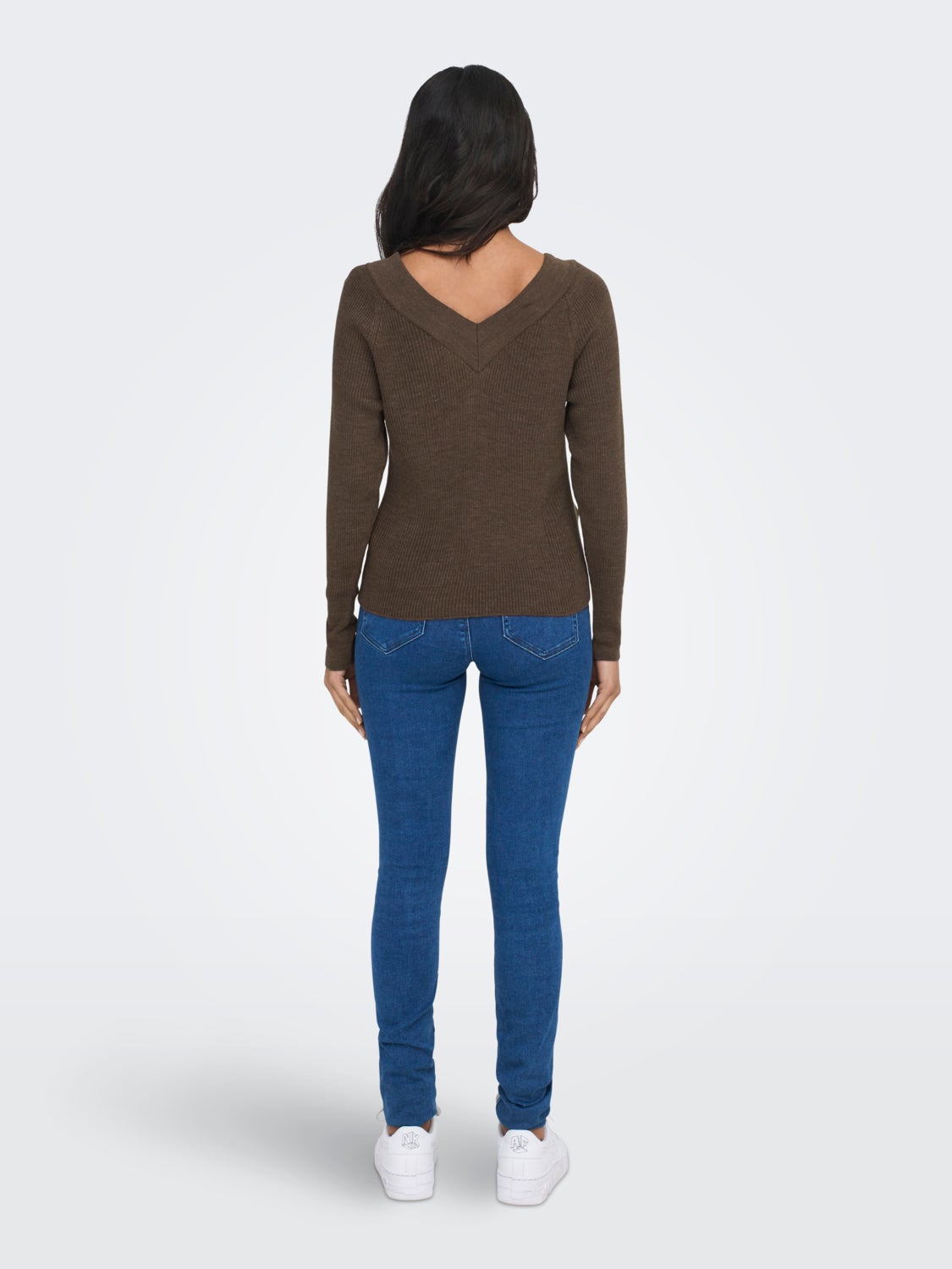 V-neck Knitted Pullover
