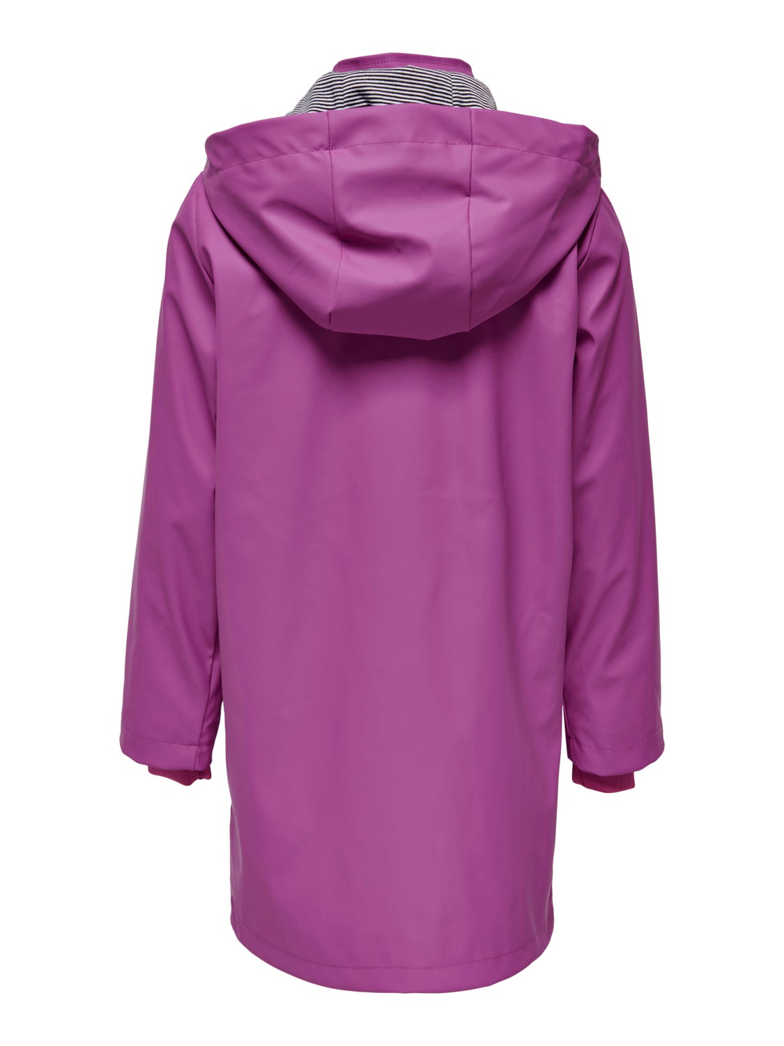Long Solid Colored Rain jacket