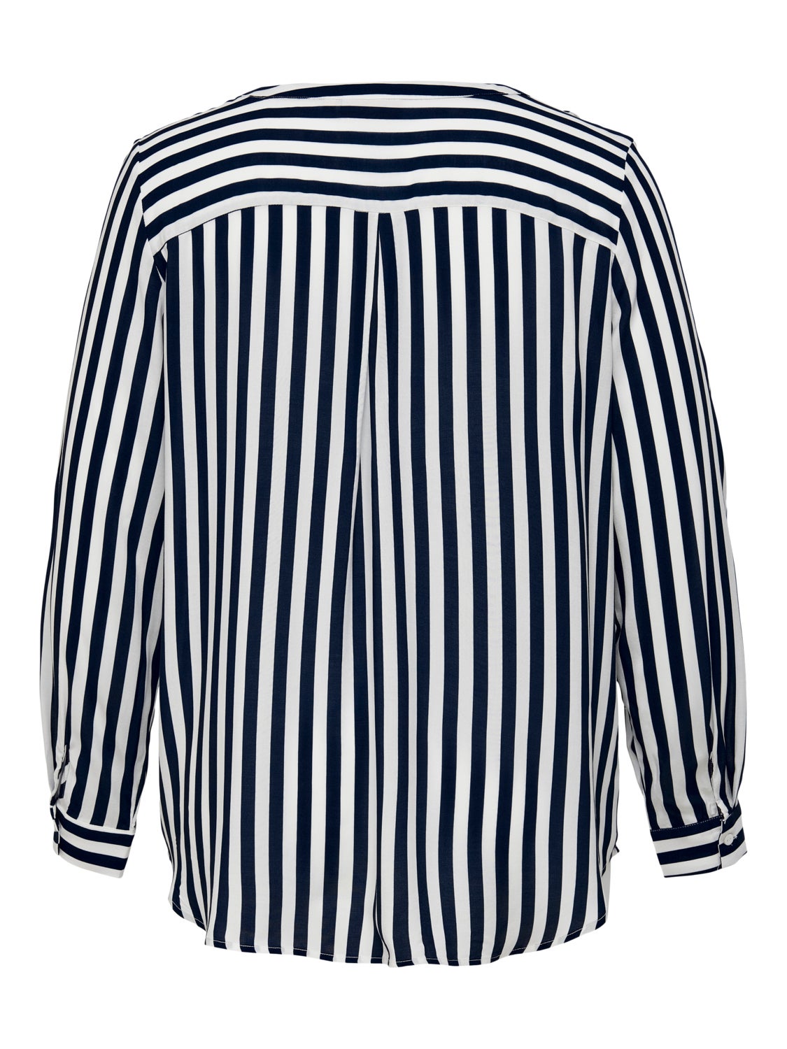 Curvy striped viscose Shirt