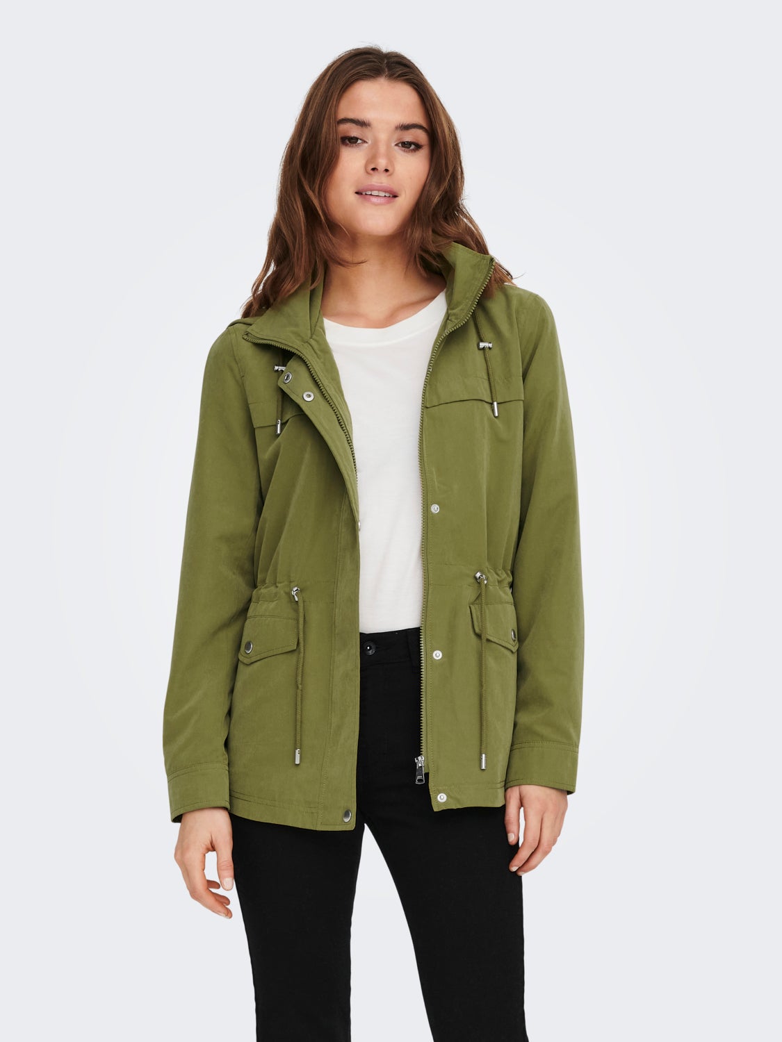 Hooded parka Jacket