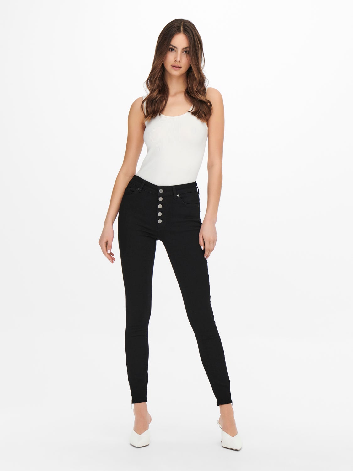 ONLBobby life mid ankle Skinny fit jeans