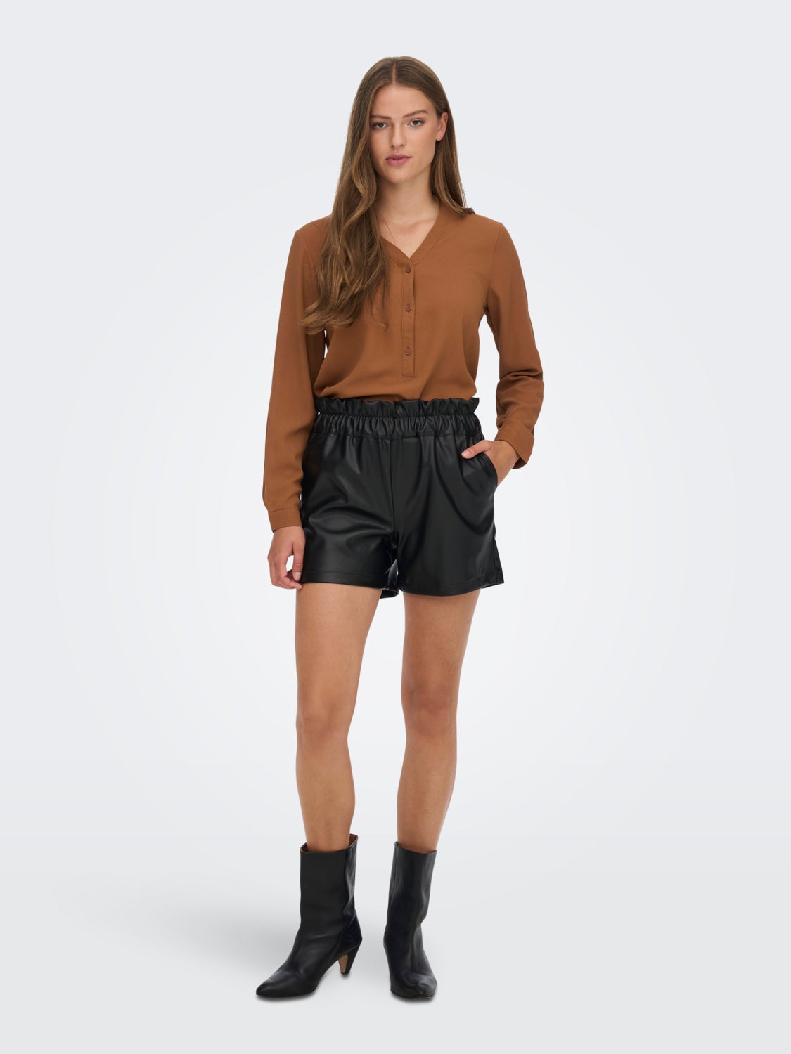 V-neck placket Shirt