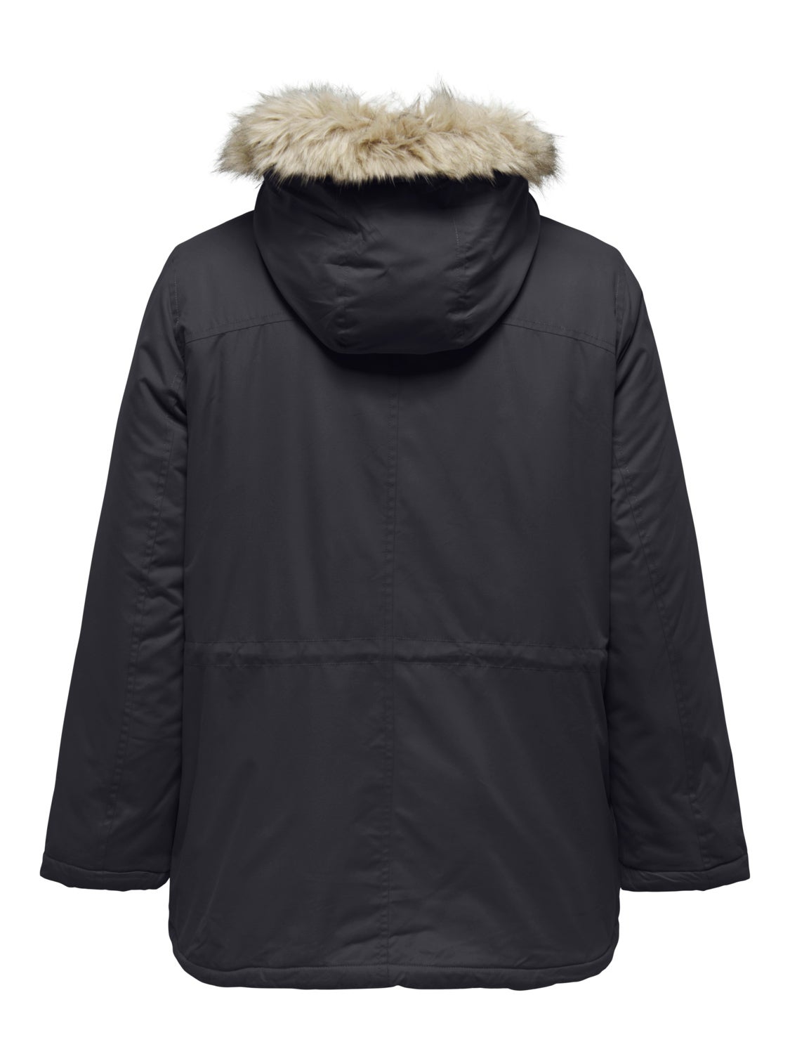Curvy parka jacket