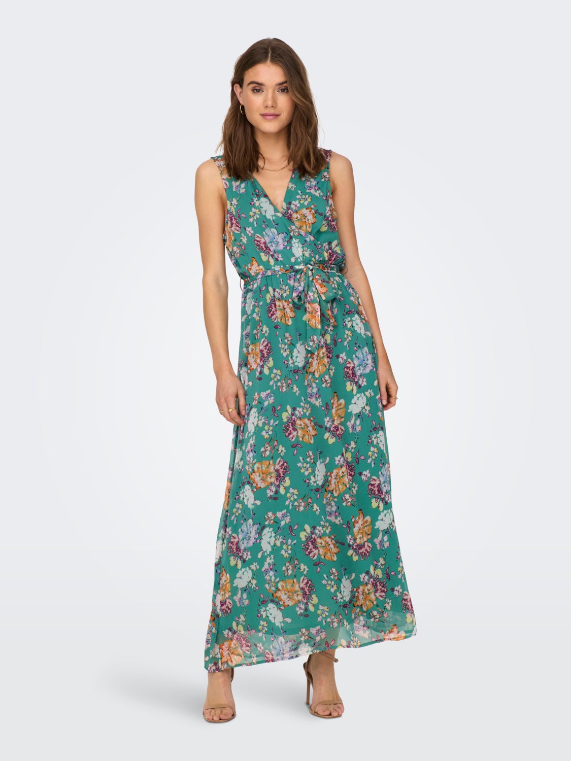 V-Neck Maxi Dress