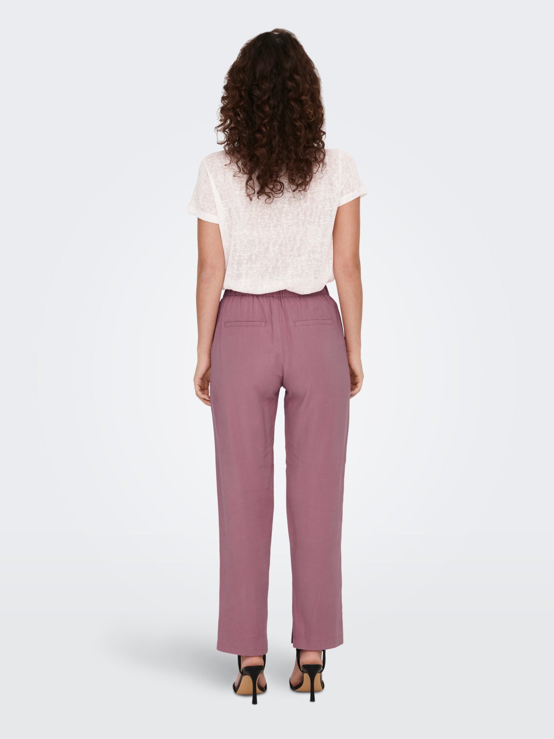 Straight Fit High waist Trousers