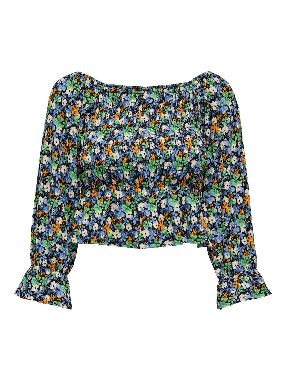 3/4 Sleeves Smock Top