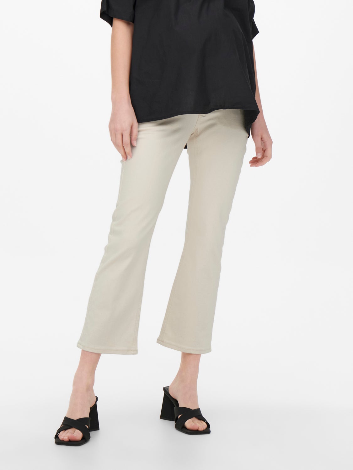 Mama OLMKenya Life Mid Straight Flared Jeans