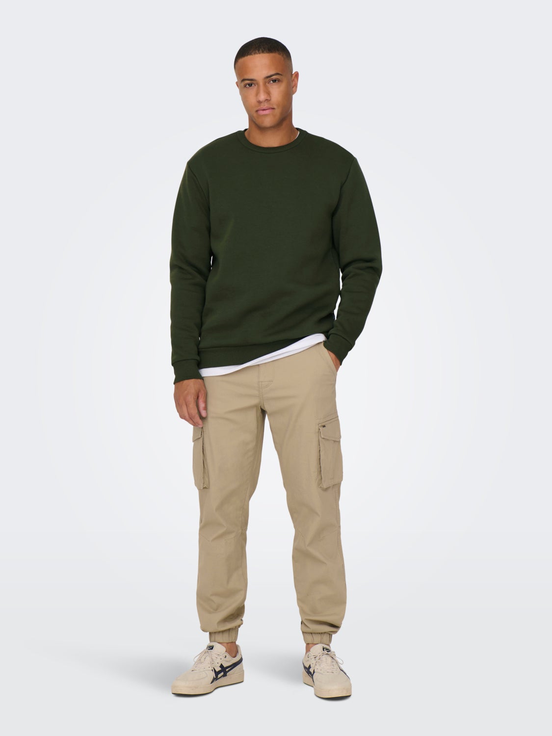 Regular Fit O-Neck Sweatshirt