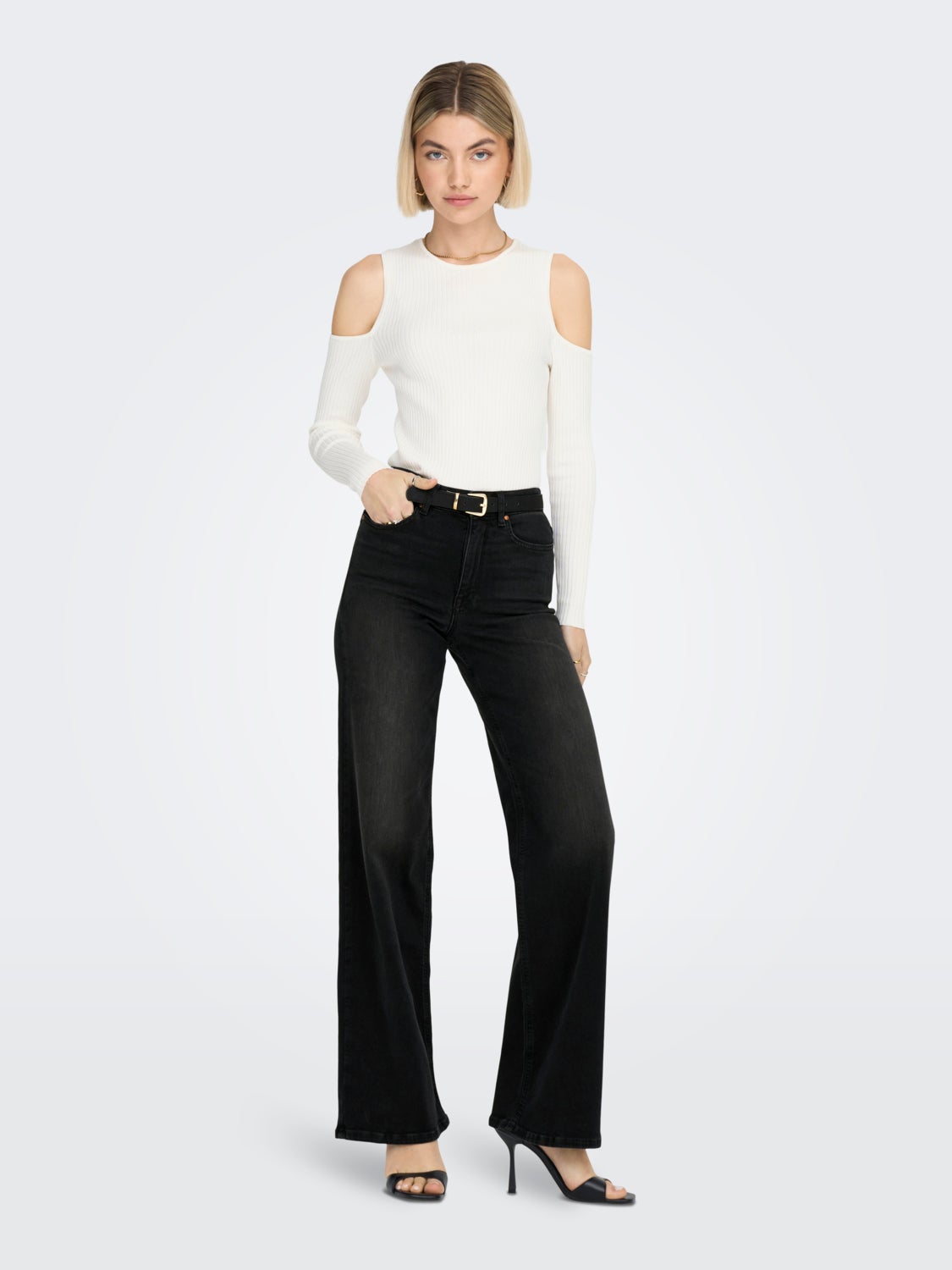 Wide Leg Fit High waist Jeans
