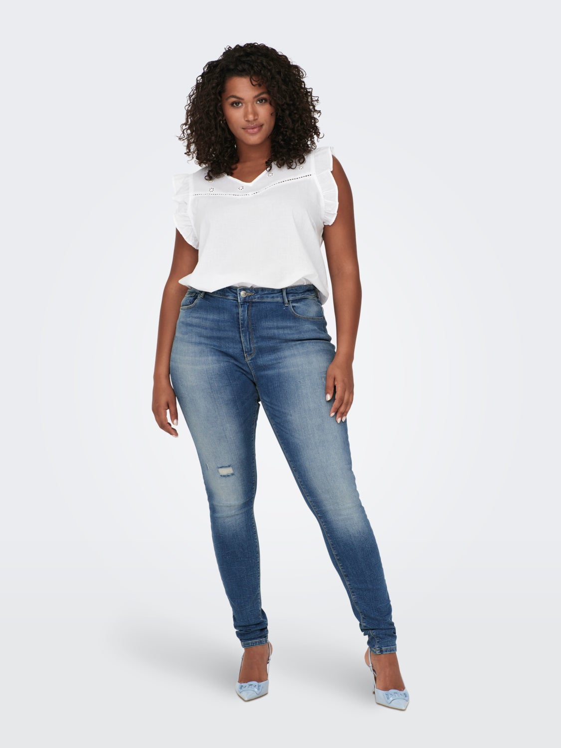 Curvy carLaola life hw Skinny fit jeans