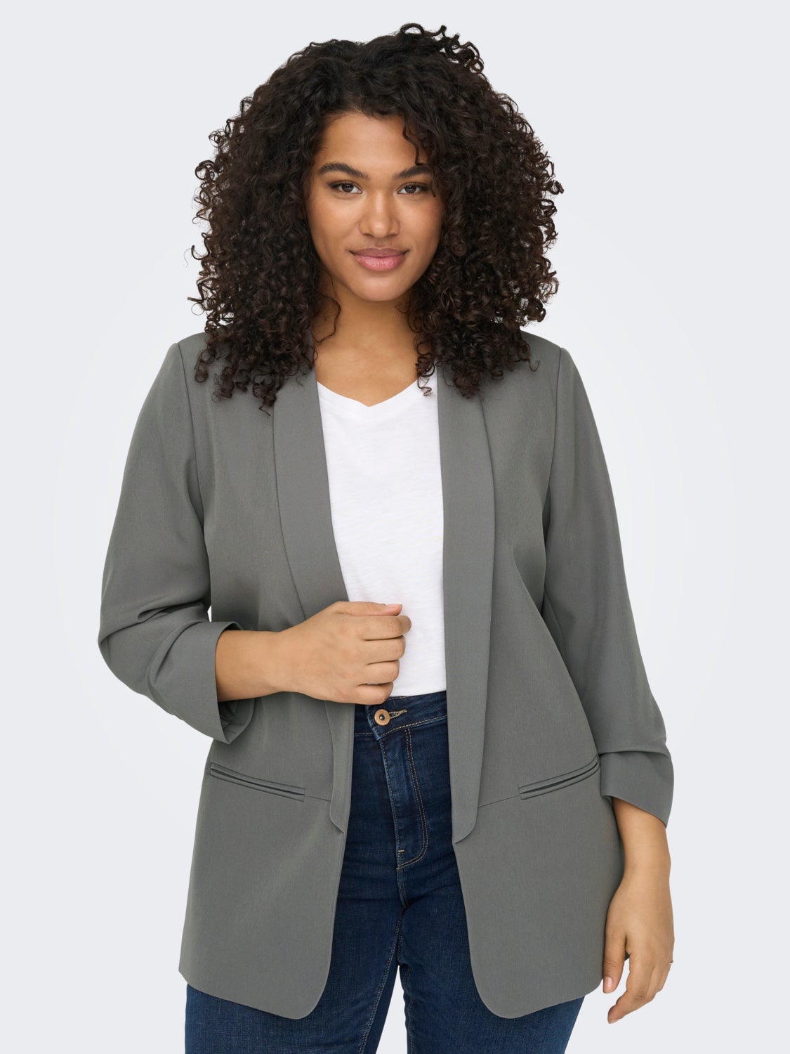 Curvy classic blazer