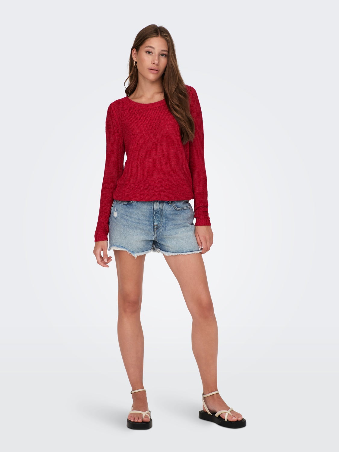 Texture Knitted Pullover