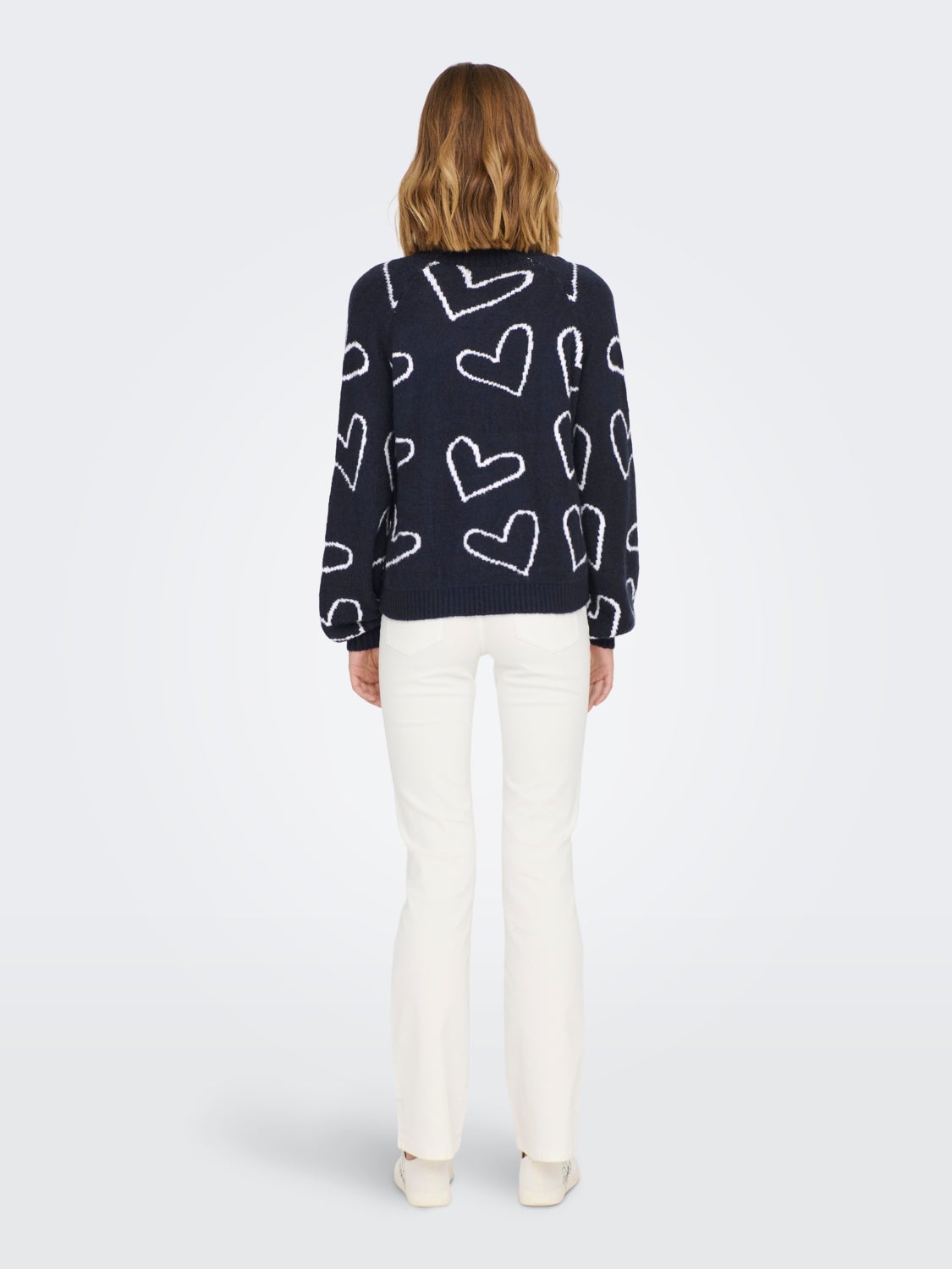 Knit with Balloon Sleeves