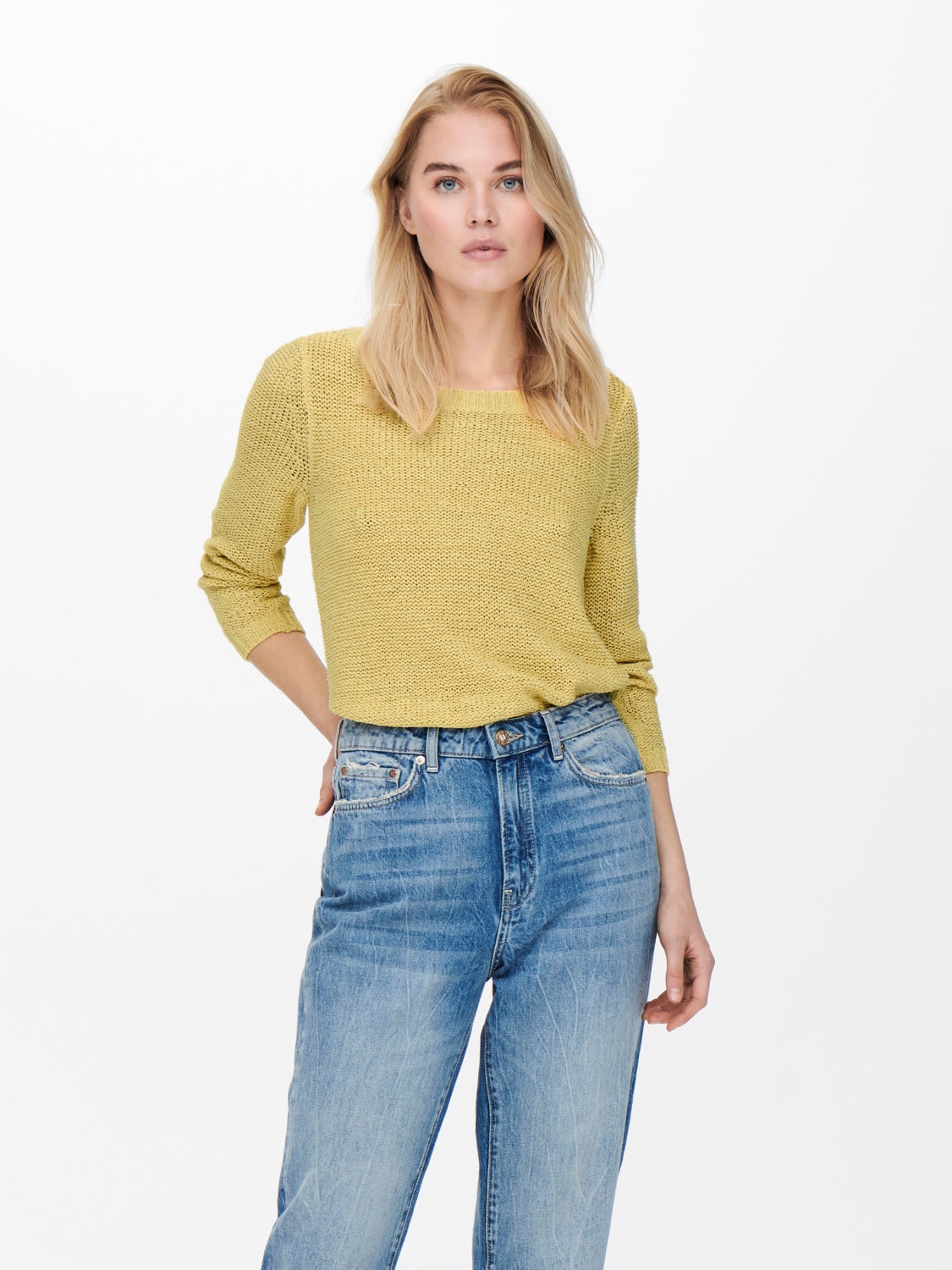 Texture Knitted Pullover
