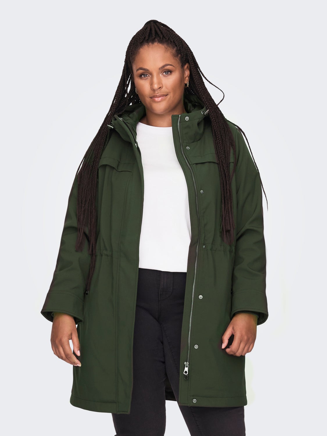 Curvy 2-layer Jacket