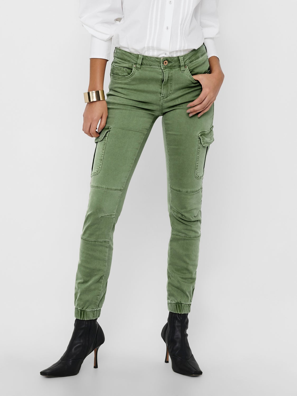 Ankle Cargo pants