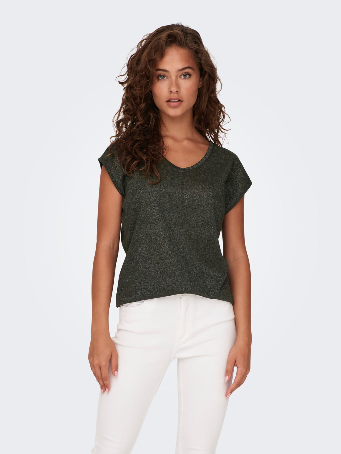 Loose Short Sleeved Top
