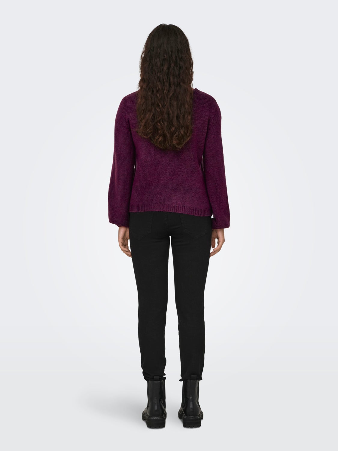 V-neck Knitted Pullover
