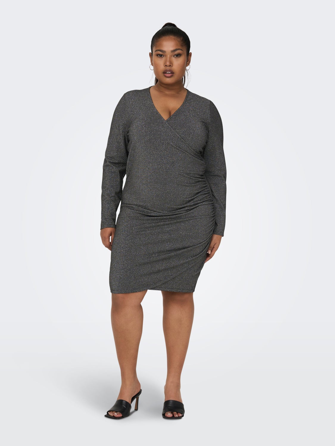Curvy wrap dress
