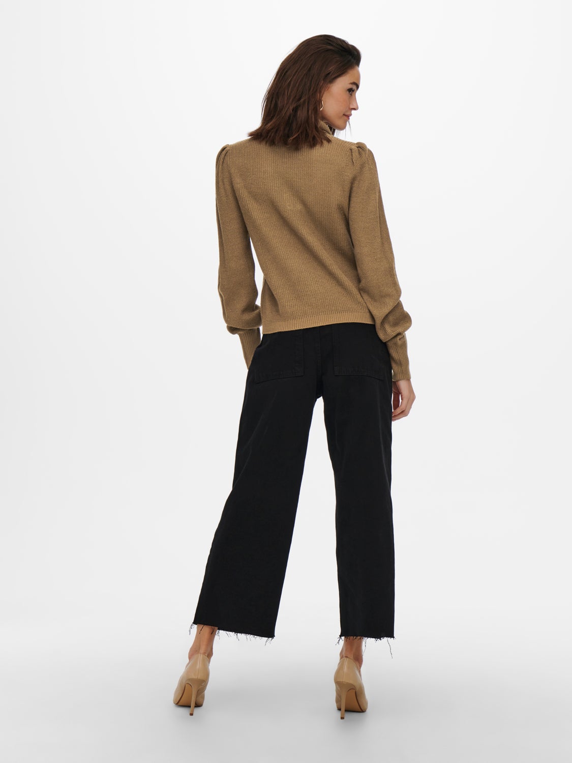 Rollneck Knitted Pullover