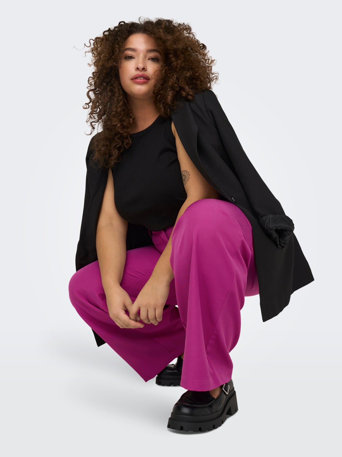 Curvy Wide fit Trousers