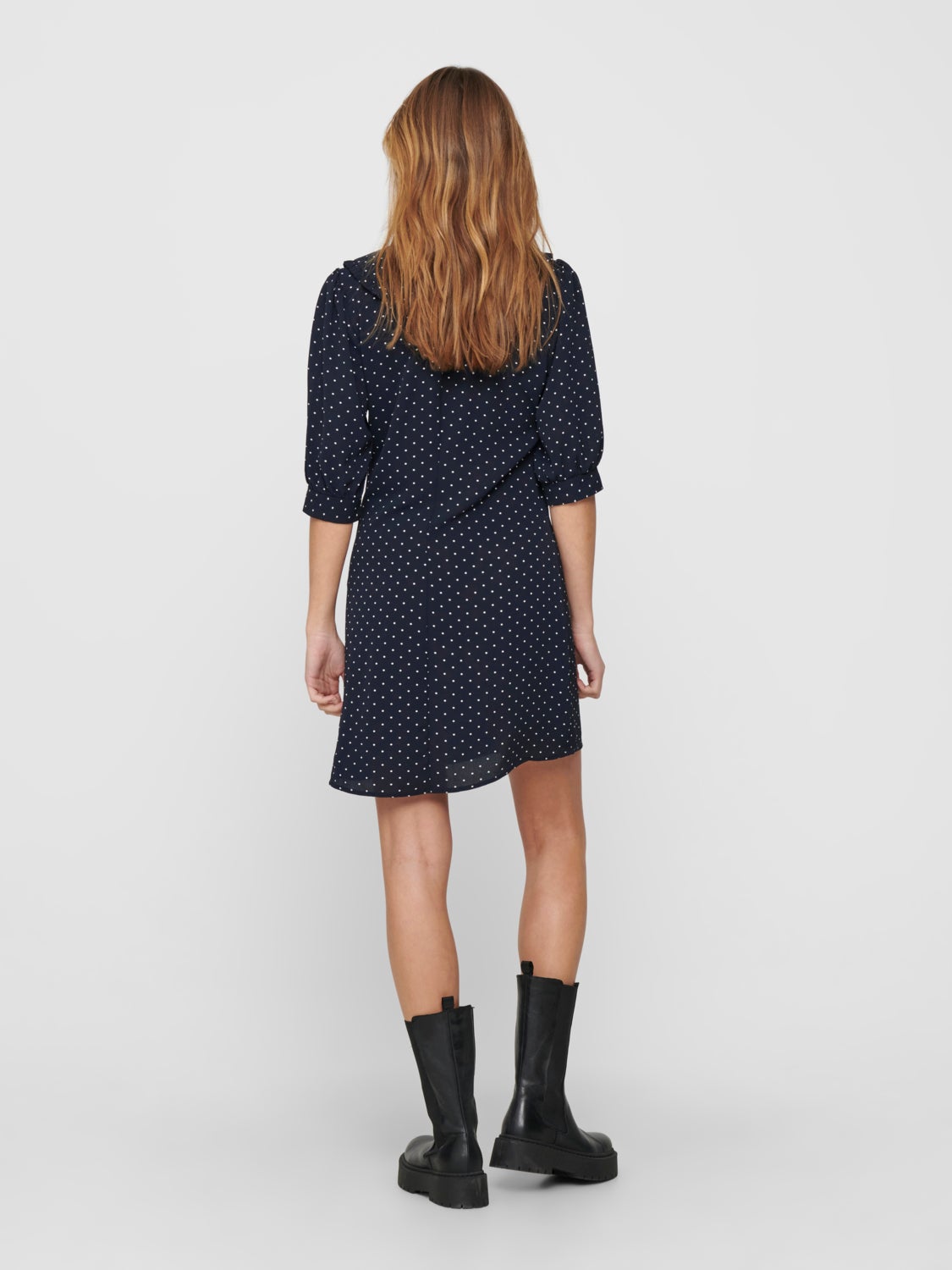 Mini Dress With Collar