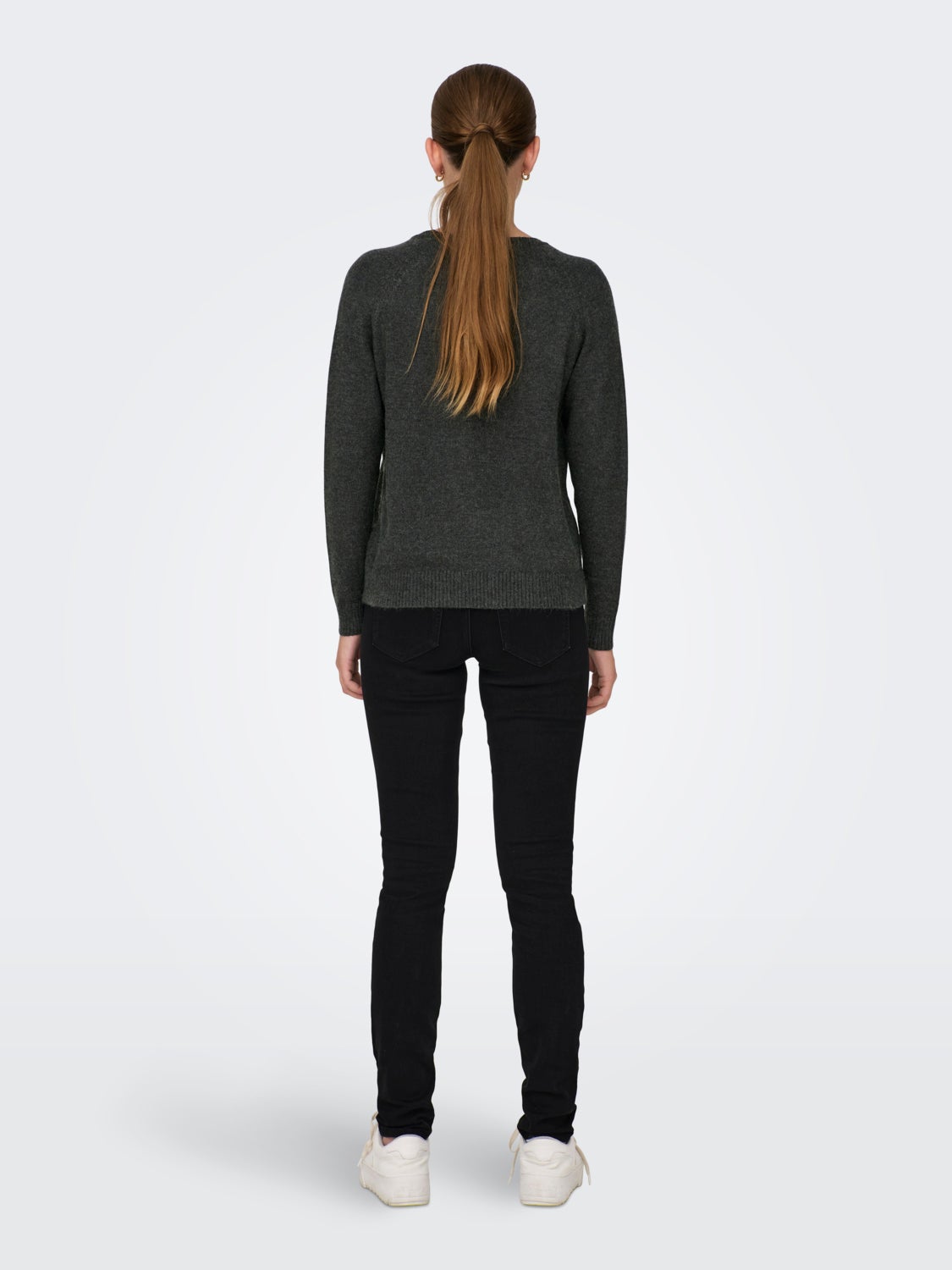 Solid colored Knitted Pullover