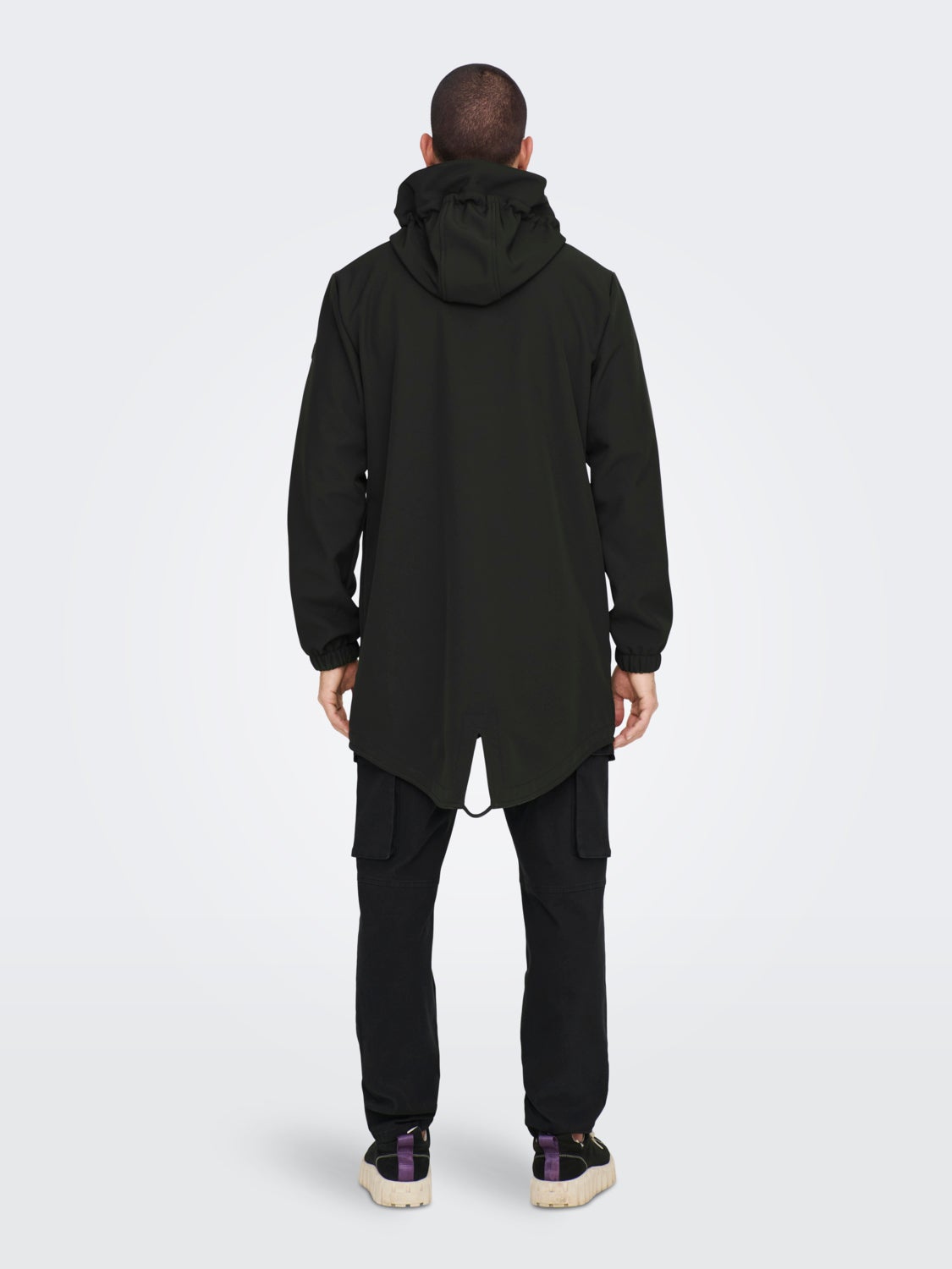 Long softshell jacket