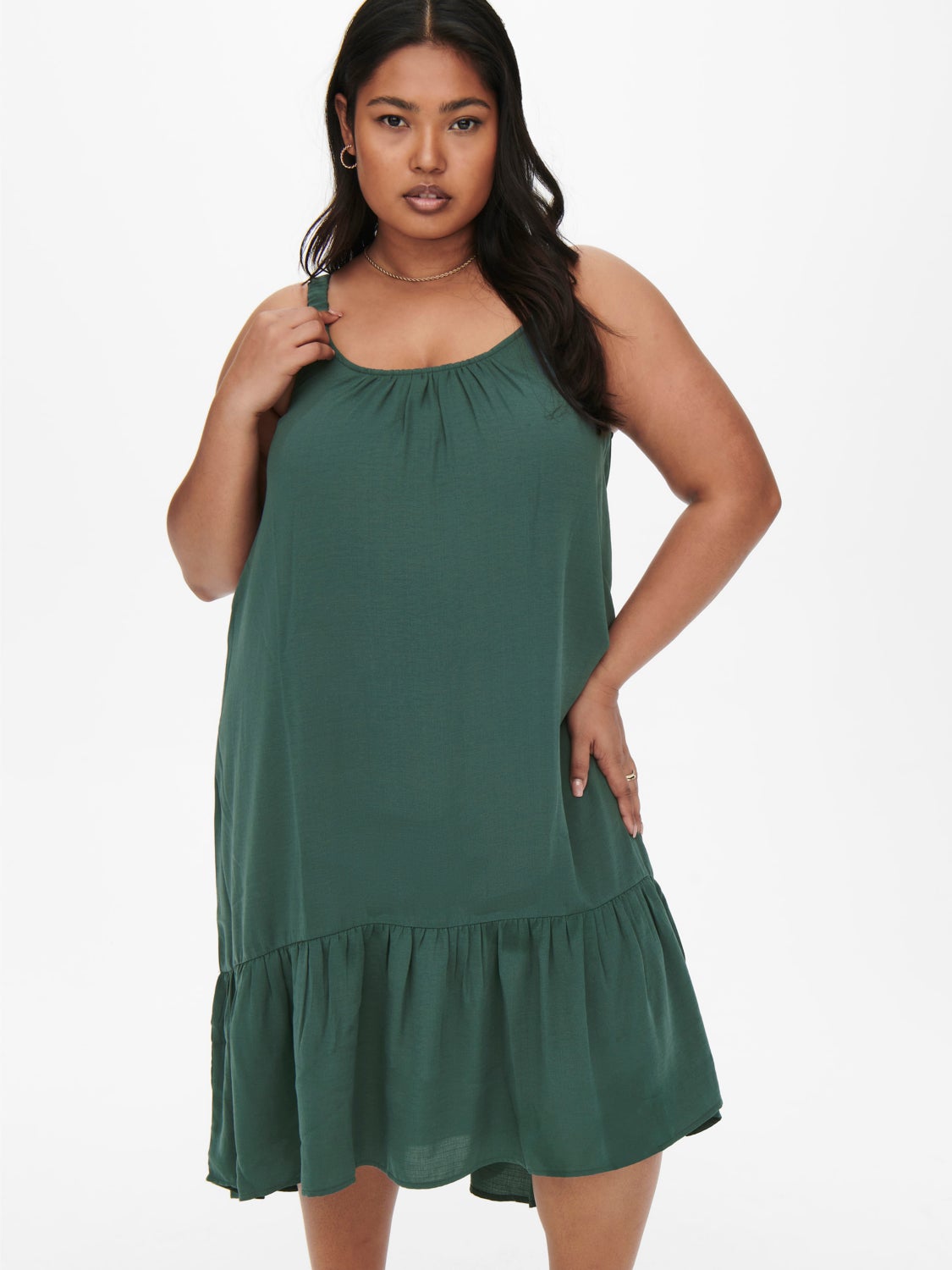 Regular Fit U-Neck Long dress