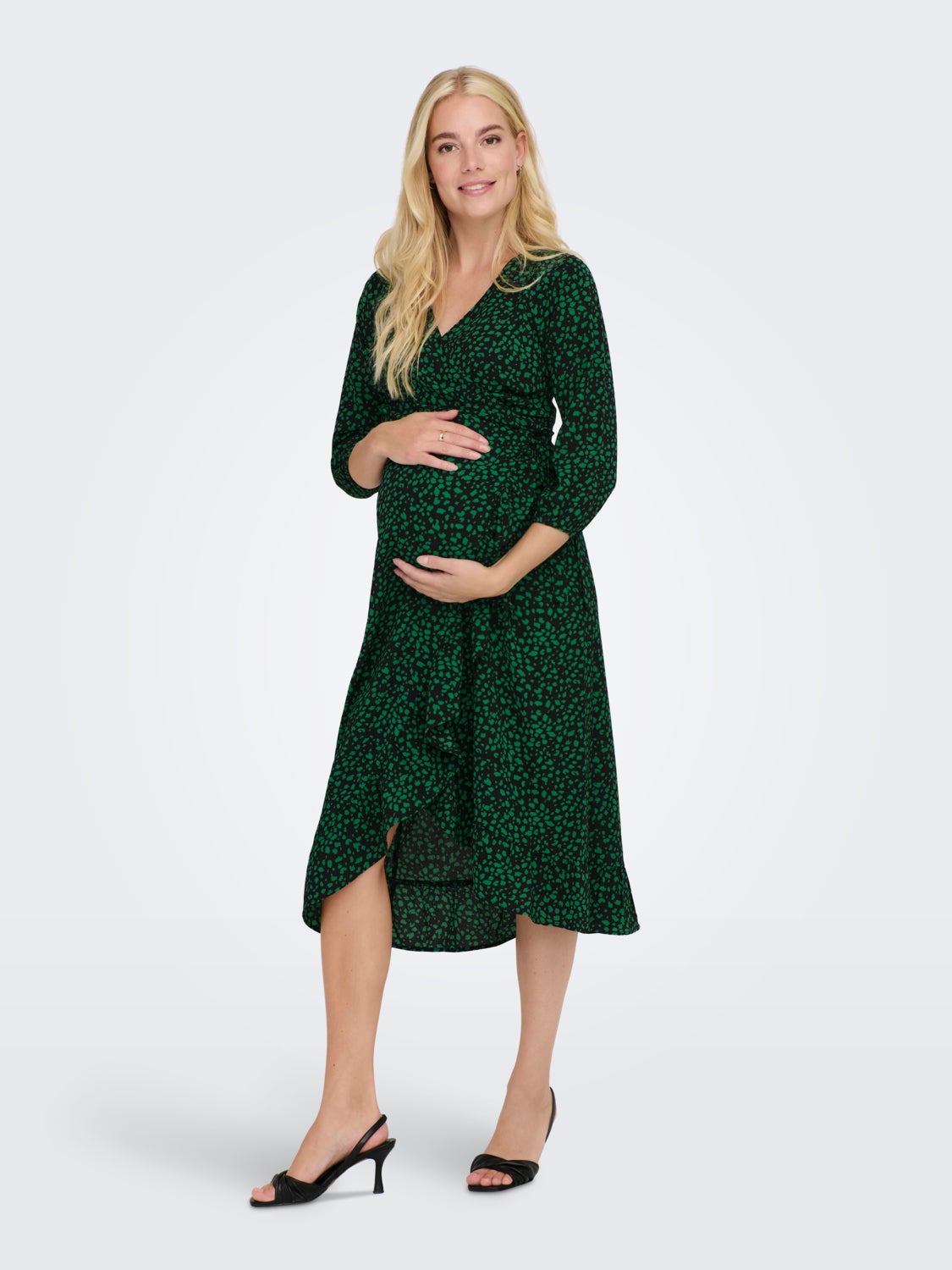 Mama wrap Midi dress