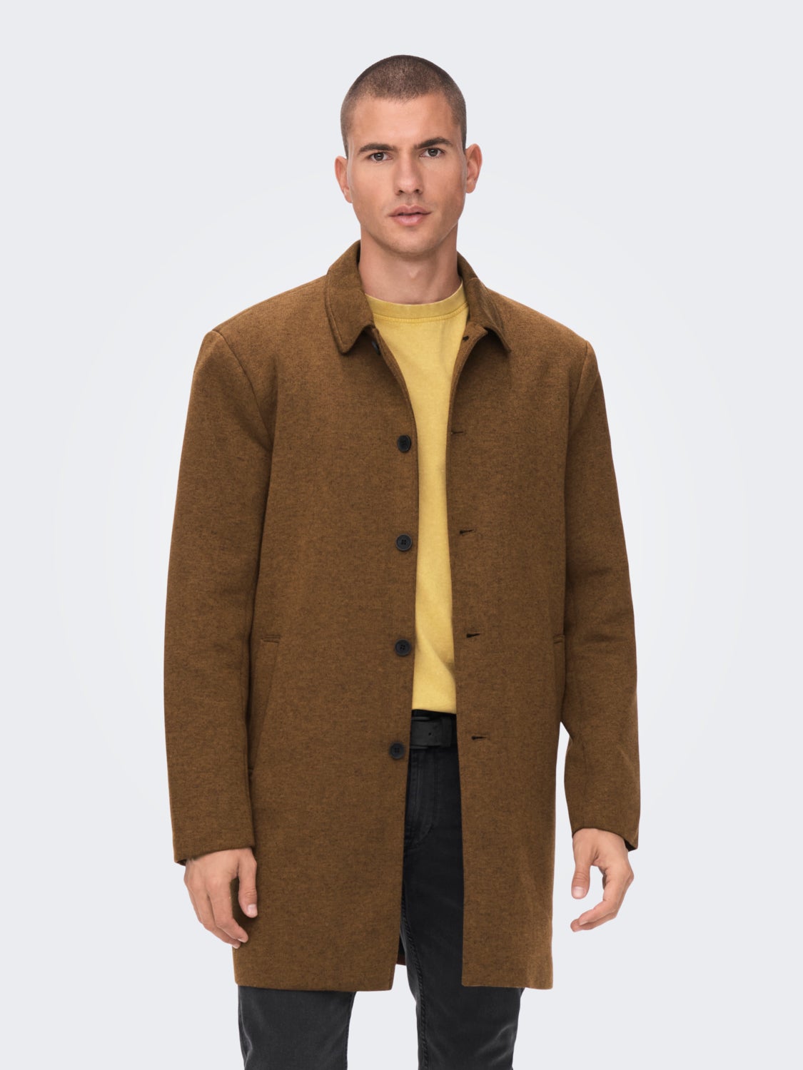 Solid color coat