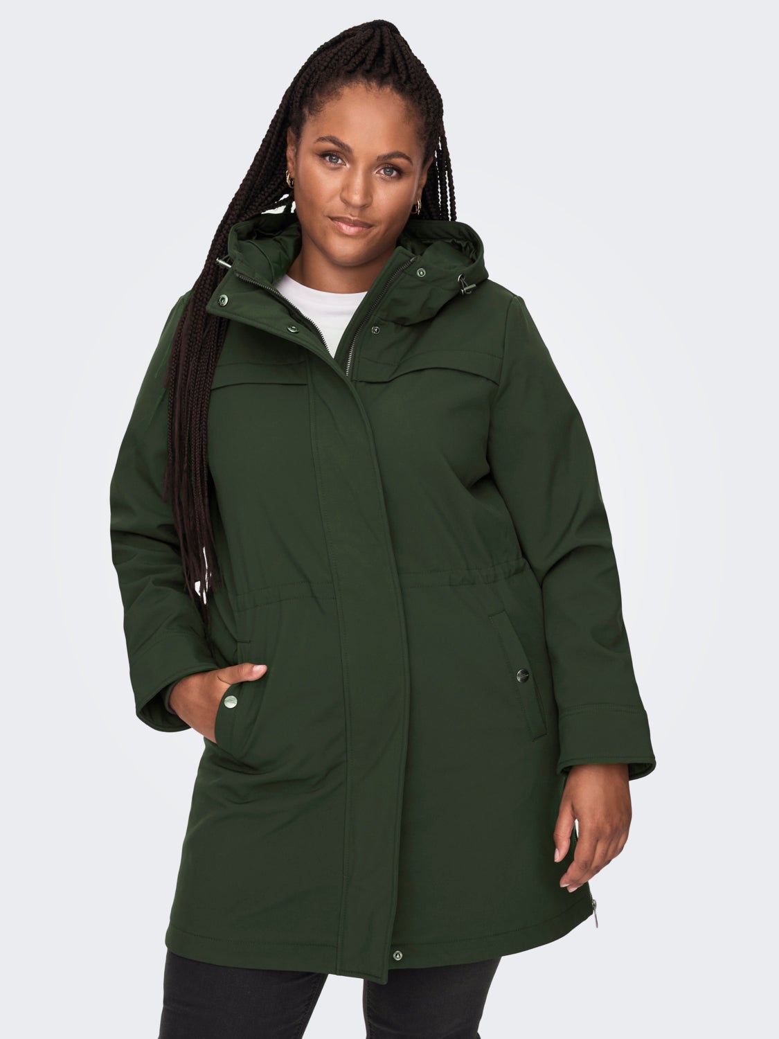 Curvy 2-layer Jacket